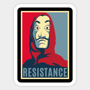 Obey Resistance Sticker